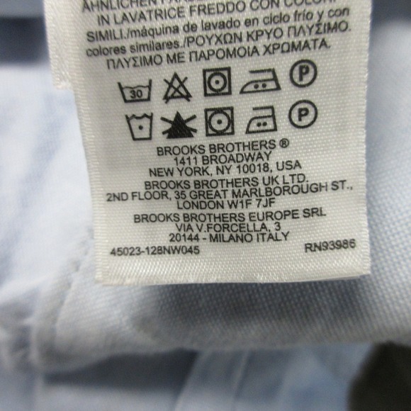 Brooks Brothers Bermuda Shorts Mens 40 Green Cotton Linen Summer Casual 336 - Picture 7 of 12